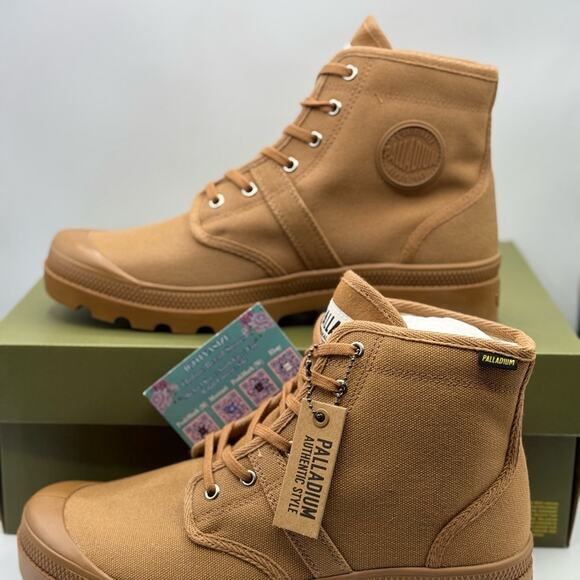 PALLADIUM PALLABROUSSE CANVAS BOOTS - Picture 9 of 10